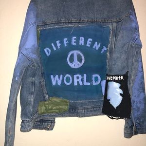 Painted Denim Jacket